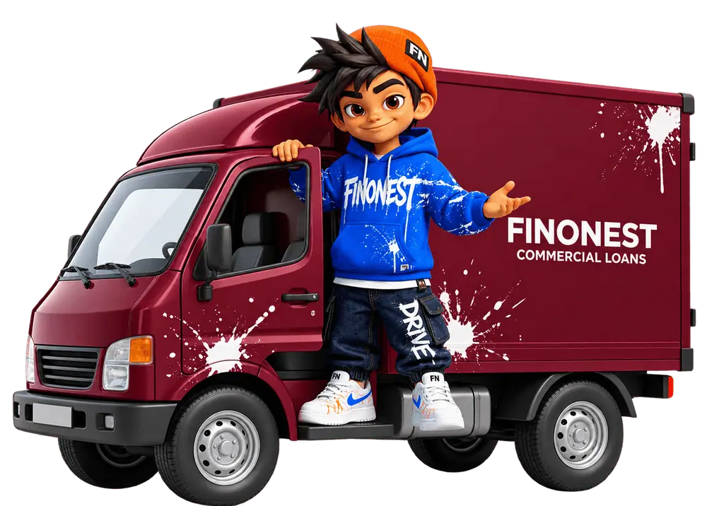 Commercial Vehicle Loan 3D Mascot