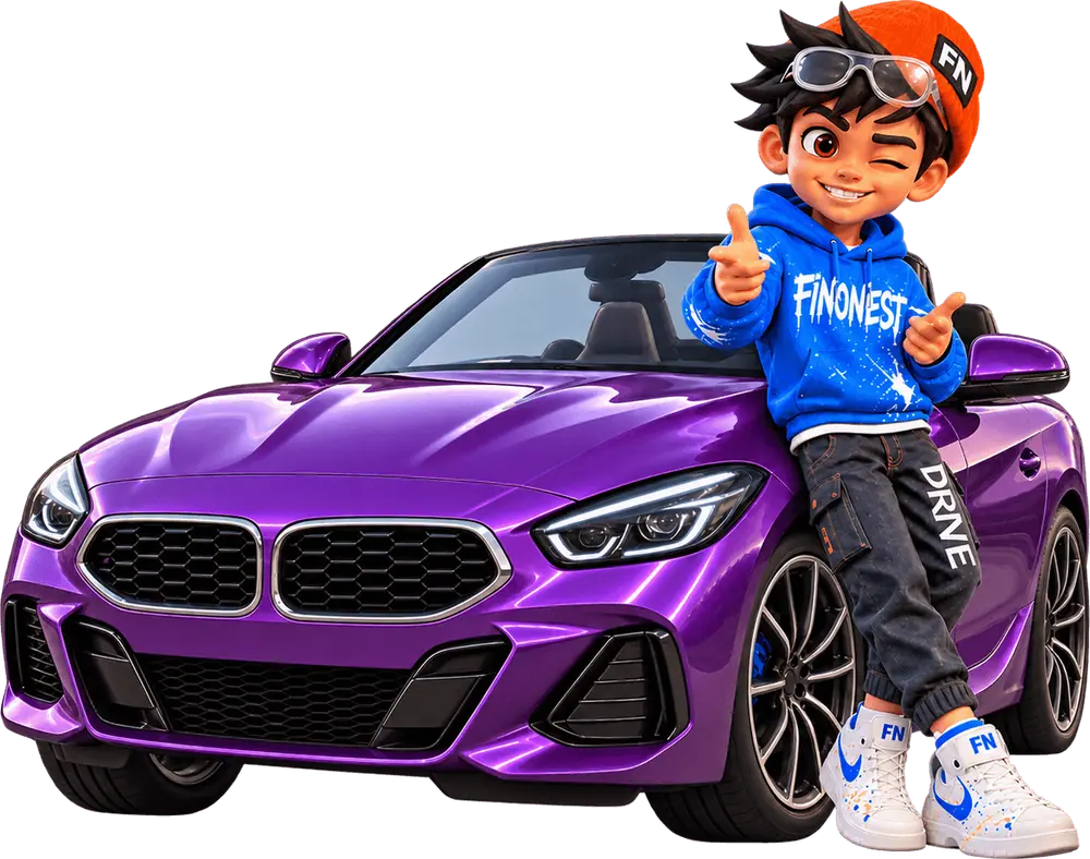 Vehicle valuation 3D mascot