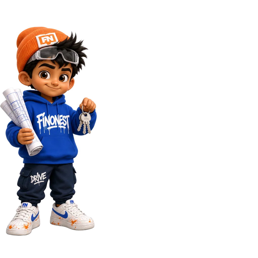 3D LAP Finonest Mascot Character
